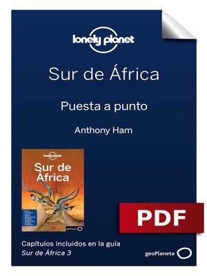 cover image of Sur de África 3. Preparación del viaje